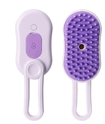 🐾 PawTopia 3-in-1 Steam Pet Grooming Brush 🐶🐱