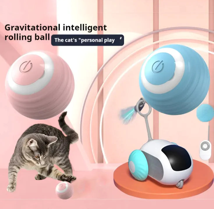 PawTopia Smart Cat Play Ball